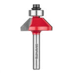 GRAPHITE Freză de sus, freză de margine 26.6 x 9.52 mm, 6mm (56H217)