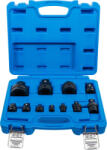 BGS technic Set adaptoare de impact şi articulaţie sferică | 6, 3 mm (1/4") - 25 mm (1") | 11 piese (BGS 25140) (25140) Cleste