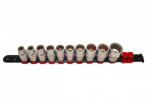KROFtools Set capete chei tubulare , 1/2", 12 laturi 10 piese (1234) (K-1234) Cheie tubulara