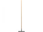 TOYA Greblă cu mâner din lemn 10 dinți 140cm (35781) (FL-35781) Grebla