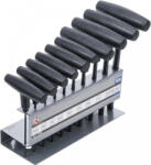 BGS technic Set chei Imbus in Inch 3/32"-3/8" cu maner T, 10 piese (BGS 7099) (7099) Cheie imbus