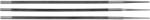 TOYA Pilă rotundă pentru lanț drujbă 4, 0 mm (3 buc/set) (YT-85025) - sculeforte Pila