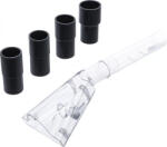 BGS technic Cap aspiraţie pentru pistol de curăţare pneumatic | mare | cu 4 adaptoare | pentru BGS 70150 (BGS 70152)