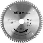 TOYA Disc fierăstrău pentru lemn 160×20 mm 60T (YT-60581) Fierastrau