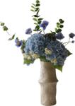 Botane Buchet de flori artificiale Barbie Blue Bliss (BOT-BOU-083)