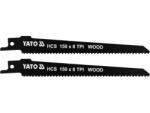 TOYA Pânză ferăstrău sabie pentru lemn 150/1, 0 mm 8 TPI HCS (2 buc) (YT-33923) (YT-33923) Fierastrau