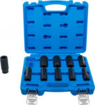 BGS technic Set chei tubulare de impact cu protecţie 6 colțuri, adânc | 12, 5 mm (1/2") | 10 - 24 mm | 10 piese (BGS 5206) (5206) Cheie tubulara
