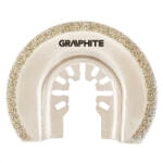 GRAPHITE Lamă semirotundă HCS pentru ceramică, 85mm, cu pulbere de diamant electroplacată (56H063) (GTX-56H063) Fierastrau