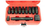 KROFtools Set biți impact pneumatic 3/4", 12 piese (6159) (K-6159) Cheie tubulara