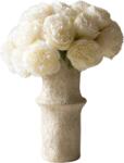 Botane Buchet de flori artificiale Grand bujori 33 cm, alb (BOT-BOU-103)