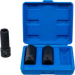 BGS technic Set capete chei tubulare speciale de impact | 12, 5 mm (1/2") | 17 / 19 / 21 mm | 3 piese (BGS 80003) (80003) Cheie tubulara