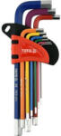 TOYA Set chei imbus lungi 9 piese 1, 5-10 mm S2 (YT-05631) (YT-05631) Cheie imbus