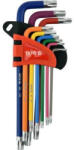TOYA Set chei Torx lungi 9 piese T10-T50 S2 (YT-05633) (YT-05633) Cheie torx
