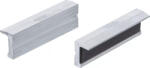 BGS technic Bacuri protecţie menghină | Aluminiu | Lăţime 100 mm | 2 piese (BGS 6797) (6797) Menghina