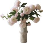 Botane Buchet de flori artificiale Botane, bujori, 72 cm, roz deschis (BOT-BOU-101)