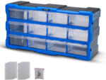 Bormann Organizator cu sertare "PARROT", 12 compartimente, 49, 7x15, 7x25 cm (BTB3346) - sculeforte