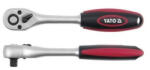 TOYA Clișeu cu clichet 3/8" tijă dreaptă 72T (YT-0323)