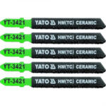 TOYA Pânză ferăstrău pendular T5TPI pentru ceramică 5 buc/set (YT-3421) (YT-3421) Fierastrau