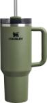STANLEY Pahar termic cu pai Quencher H2.0 Flowstate Dried Pine 1, 18 l (10-11673-161)