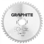 GRAPHITE Fierăstrău circular cu dinți din carbura de tungsten, 216x30mm, 48 de dinți (57H680) Disc de taiere