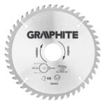GRAPHITE Fierăstrău circular, din carbura de tungsten, 160x30mm, 48 de dinți (55H603) (55H603) Disc de taiere