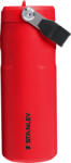 STANLEY Sticlă termică cu pai IceFlow Chili Black 470 ml (10-12110-0211)