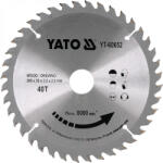TOYA Disc fierăstrău pentru lemn 200×30 mm 40T (YT-60652) Fierastrau