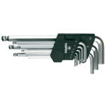 TOPEX SET IMBUS 9buc, GLOBULAR 1.5-10MM (35D957) Cheie imbus
