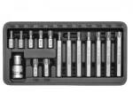 TOYA Set biți Torx 15 piese 1/2": T20-T55 (YT-0411) (YT-0411) Trusa unelte