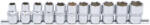 BGS technic Set chei tubulare, 6 colțuri | 12, 5 mm (1/2") | 10 - 21 mm | 11 piese (BGS 9106) - sculeforte Cheie tubulara
