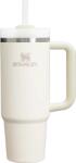STANLEY Pahar termic cu pai Quencher H2.0 Flowstate Cream 2.0 890 ml (10-10827-891)