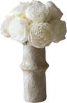 Botane Buchet flori artificiale Botane bujori 33 cm alb (BOT-BOU-075)
