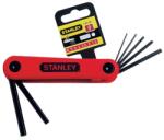 STANLEY Set 7 chei imbus pliabile Stanley, otel aliat, 1.5-6 mm (4700469261) Cheie imbus