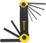 STANLEY Set chei imbus pliabil Stanley, 8 piese, 1.5-8 mm, in carcasa compacta (4700269264) Cheie imbus
