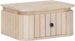 vidaXL Noptiera handmade Alb 40 x 30 x 20 cm Lemn de mango solid GartenMobel Dekor (42020109)