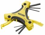 STANLEY Set pliabil Stanley cu 9 chei imbus metrice, design compact (4700095935) Cheie imbus