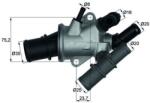 MAHLE Termostat, lichid racire MAHLE TI 165 88 (TI 165 88)