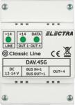 ELECTRA Doza derivatie video Electra DAV. 4SG Classic, 4 iesiri, montaj DIN/suprafata (DAV.4SG)