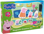 Dodo Joc magnetic Peppa Pig cu 26 piese pentru joaca creativa, 3 ani+ (DO200665)
