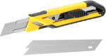 STANLEY Cutter universal Stanley 18 mm cu 3 lame de rezerva si maner ergonomic (4700STHT102660)