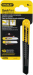 STANLEY Cutter Stanley QuickPoint 9 mm, 130 mm, cu lama segmentata (4700110150)