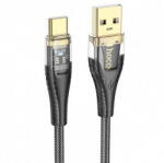 hoco. Cablu Date si Incarcare Hoco USB-A - USB-C U121 18W 1.2m Negru