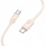 hoco. Cablu Date si Incarcare Hoco USB-C - USB-C X114 60W 1m Roz