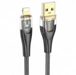hoco. Cablu Date si Incarcare Hoco USB-A - Lightning U121 18W 1.2m Negru