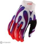 Troy Lee Designs Youth Air gyerek kesztyű, overspray white/violet (L)