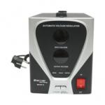 BRECKNER Stabilizator automat de tensiune 1000VA, 800W, 100-260V cu releu monofazat, 1 priza schuko 230V, afisaj LCD Breckner Germany
