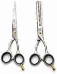  Ollókészlet Viva Top Ergo Line Olló 5, 5" + Ollóvágó Olló 5, 5" + Tok Fekete 2 Pos