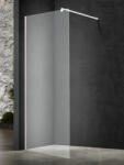 Inspiro Design Liberta Walk-In, zuhanyfal, 8 mm vastag üveg, króm keret, 90x200 cm (ZUW90x200)