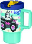 POS Bluey, Cool Mug, cana termica cu pai, 530 ml