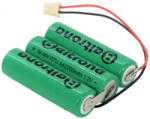 Beltrona 3AA2200ESO Akkucsomag Cellaszám: 3 Elem- és akkuméret: Ceruza (AA) Dugó NiMH 3.6 V 1500 mAh (BEL3AA2200ESO) (BEL3AA2200ESO)